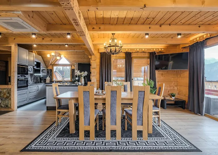 Tatra View Houses & Spa, Odkryj-Zakopane シャレー *