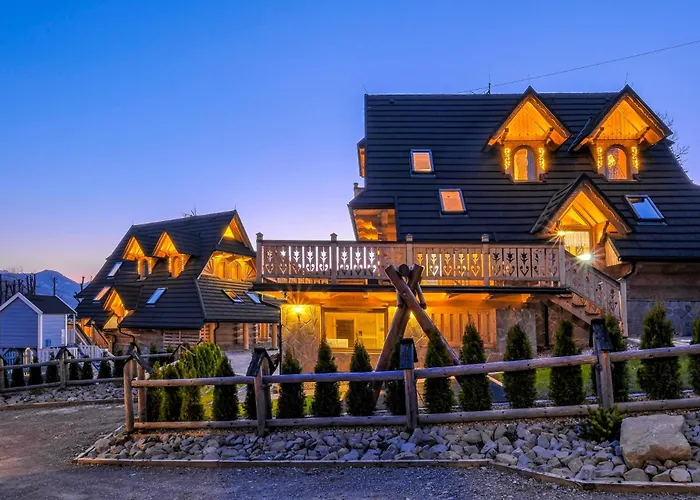 Tatra View Houses & Spa, Odkryj-Zakopane シャレー